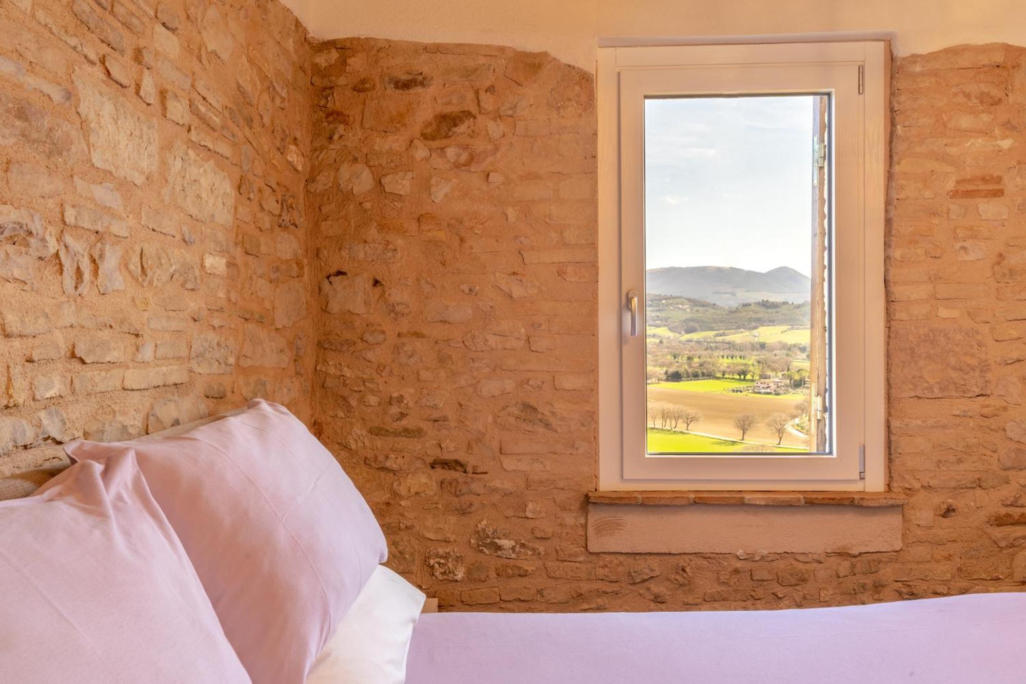 Incanto A Spello: Raffinato Appartamento Per Due Exterior foto
